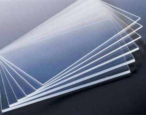 Extruded ORGANIC GLASS 2mm Plexiglas XT transparent 
